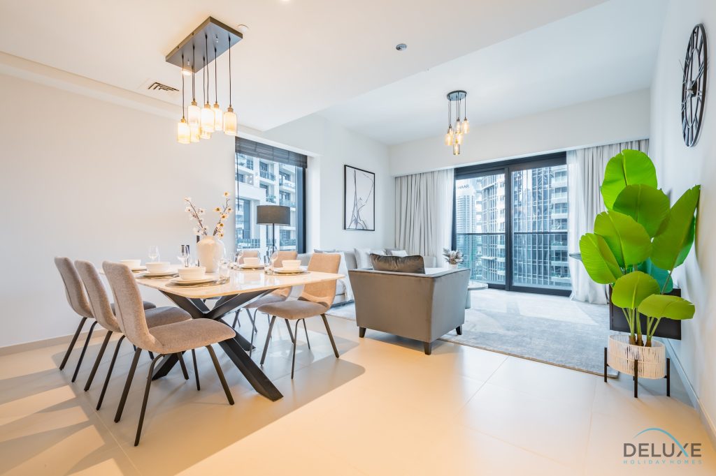Апартаменты Делюкс 3BR с комнатой помощника в Act One Act Two Tower 2