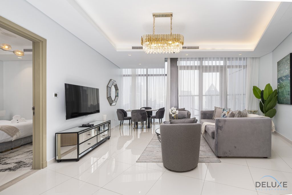 Роскошный 1BR в Paramount Tower Hotel & Residences
