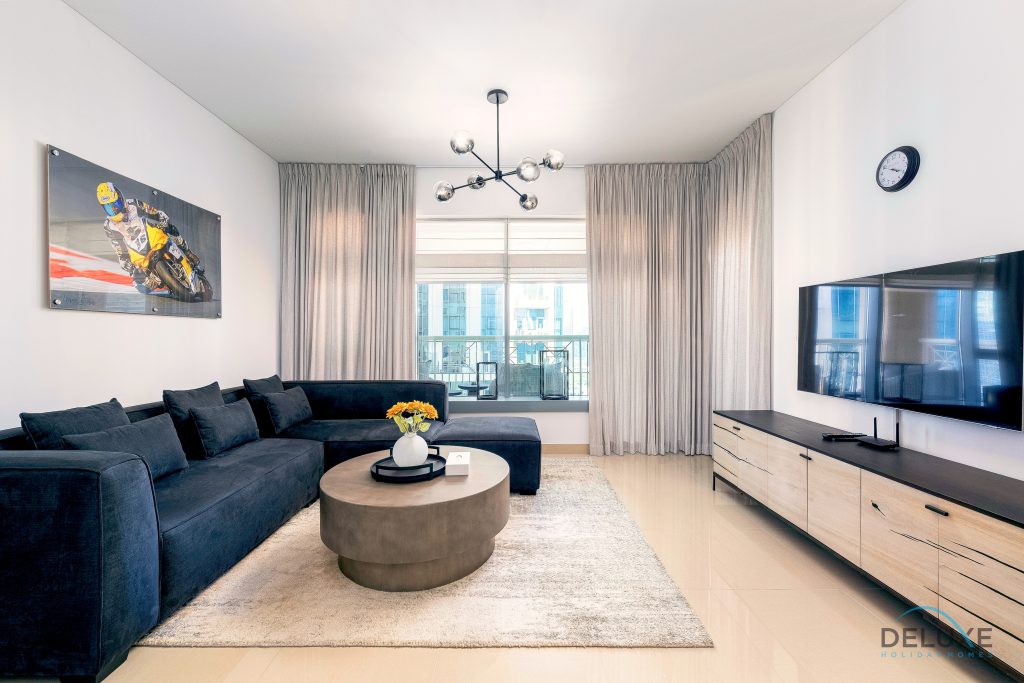 Очаровательный 1BR в башне BD 29 BLVD Tower