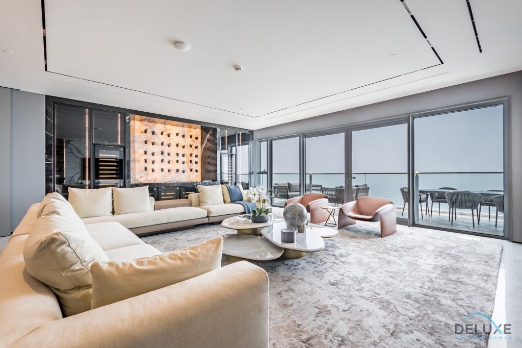 Живописные апартаменты 3BR с ассистентской комнатой в The One JBR