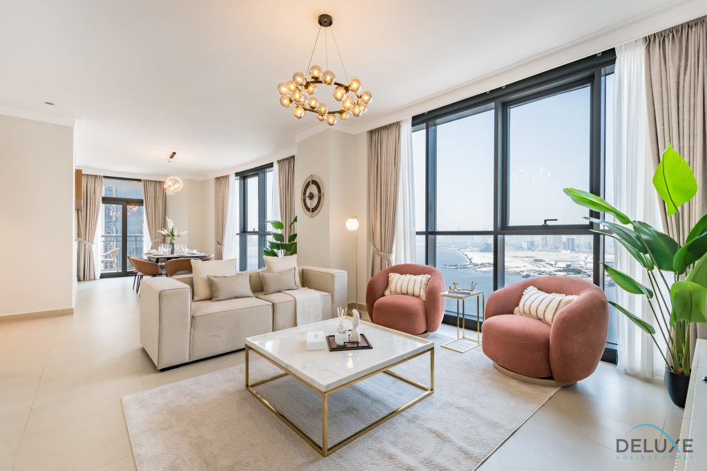Spacious 3BR Apartment with Assistant Room & Stunning Creek Views in The Dubai Creek Residences South Tower 1