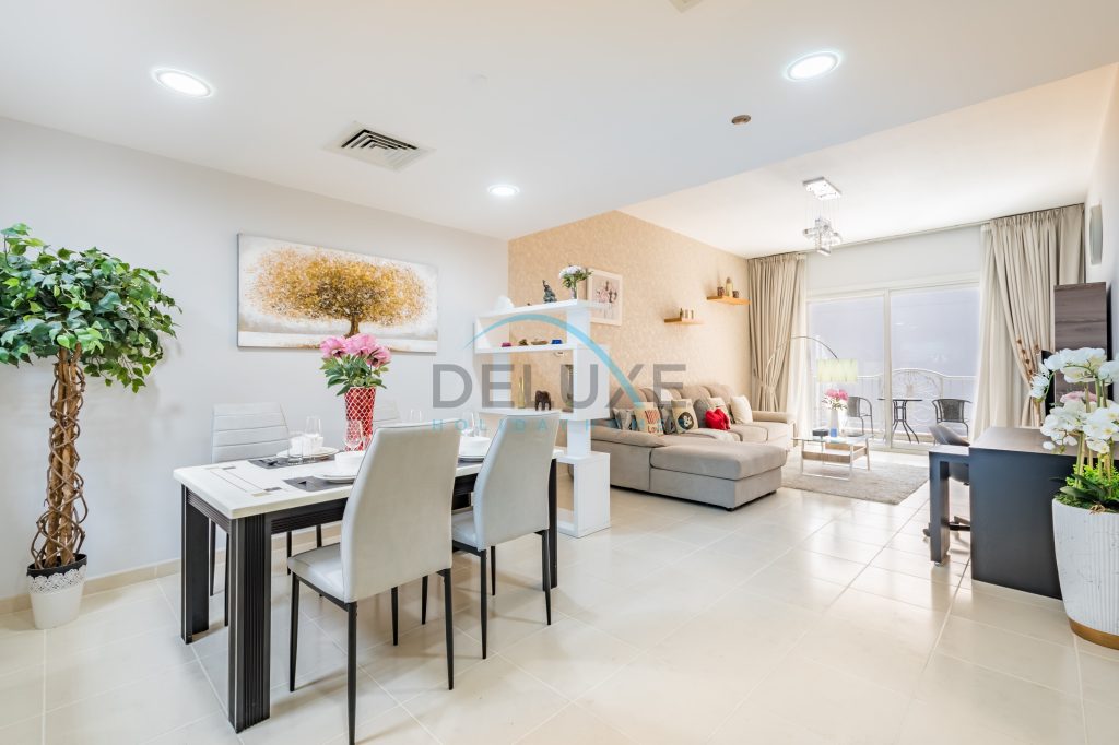 Восхитительные апартаменты 1BR в Emirates Garden 1 Gardenia 2