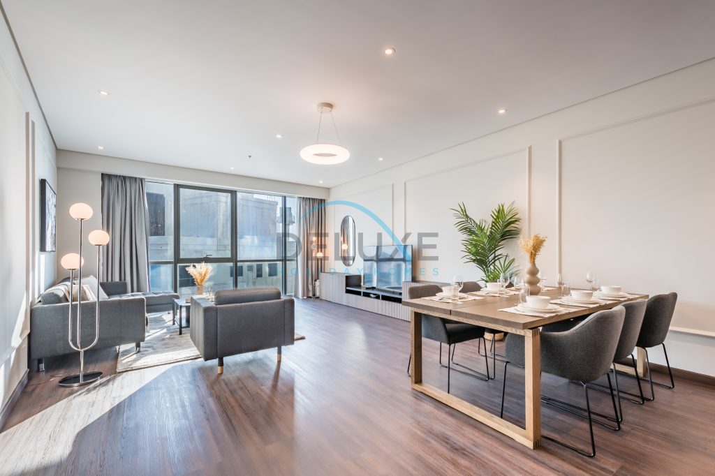 Просторные апартаменты 2BR в Al Fattan Marine Towers