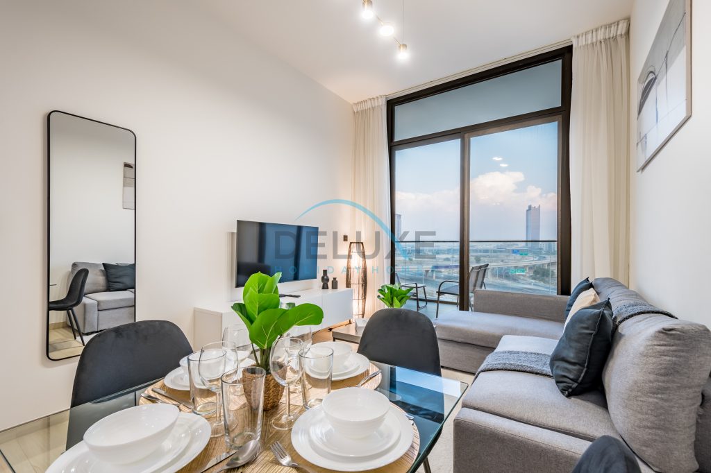 Шикарные апартаменты 1BR в Binghatti Luna