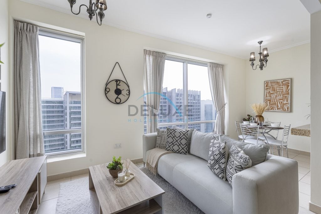 Tranquil 1BR in Burj Views Tower B