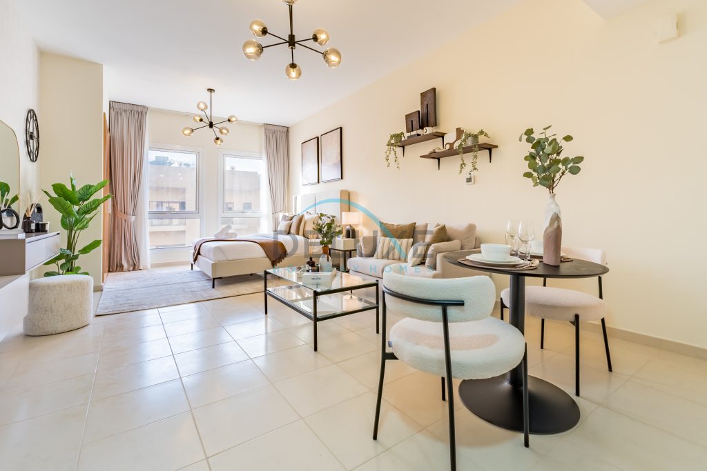 Студия с видом на город, недалеко от достопримечательностей, Emirates Garden II Maple 2