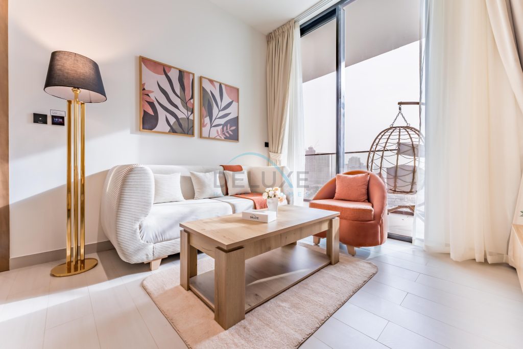 Вид на город 1BR с отдельным балконом, Binghatti House
