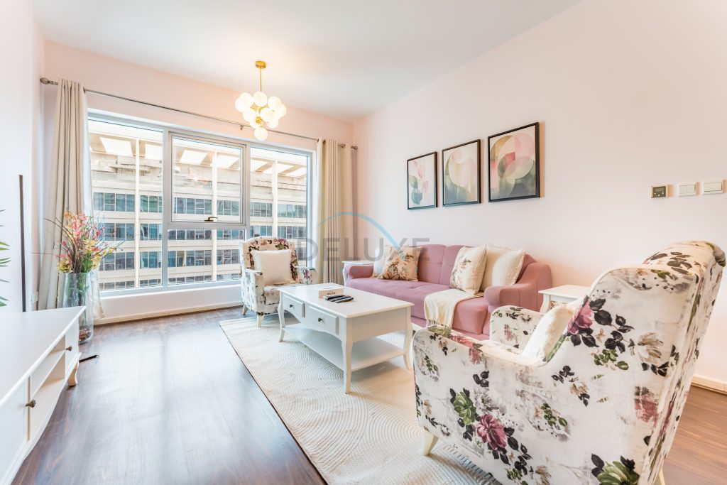 Доступная жизнь 1BR, в нескольких шагах от розничных магазинов, Skycourts Tower D