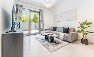 Около Дубайского водного канала 1BR с просторным балконом, Creekside 18 A