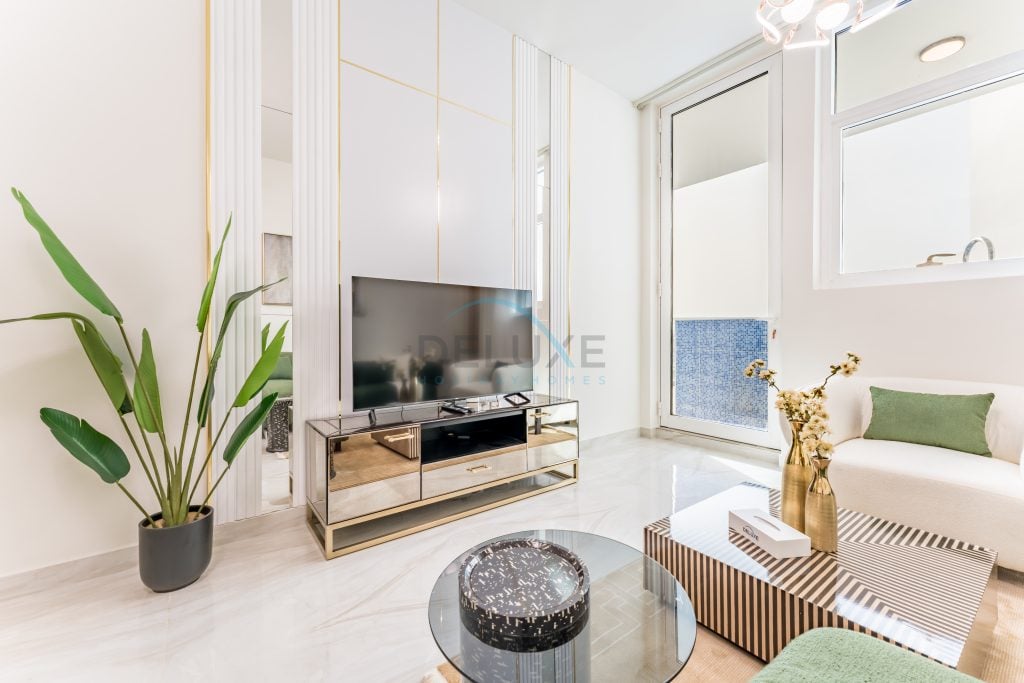 City Views 2BR + Assistant’s Room with Mini Private Pool in Balcony, Gemz by Danube