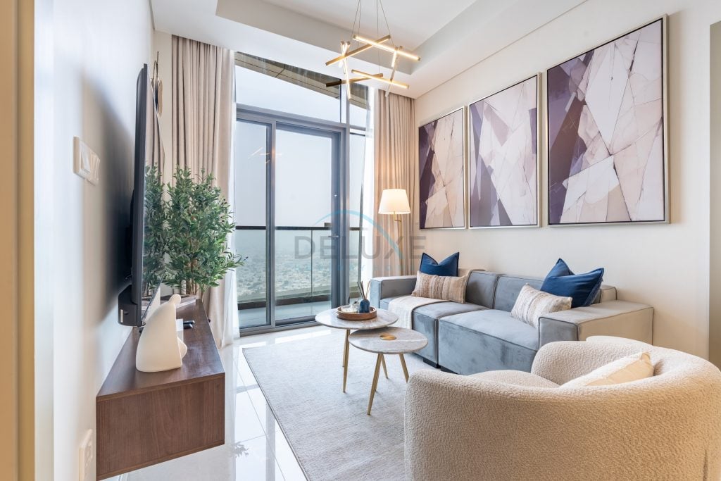High-Floor Skyline View Near Safa Park and Godolphin Stables with Easy Access to Dubai Mall and Canal, Aykon City 2 Tower C
