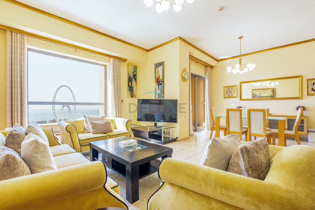 Ain Dubai & Sea Views 2BR Unit Close to Beach, Shams 4