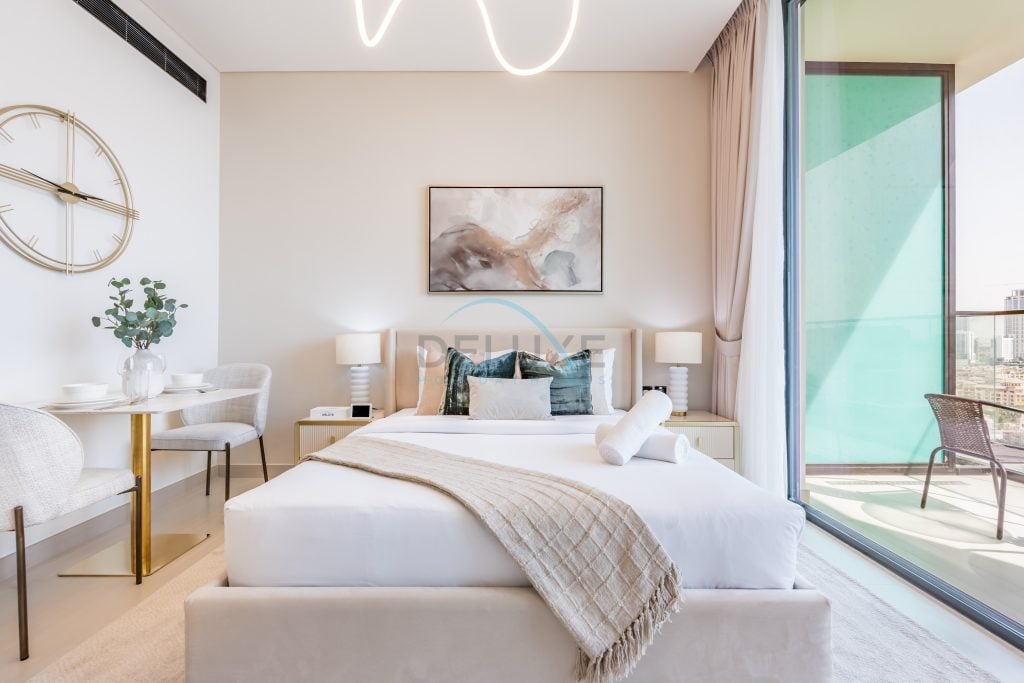 Studio with Community Views, Steps from Circle Mall and Parks, Near Jebel Ali Racecourse, Binghatti Azure
