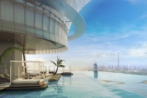 Vacation rentals with rooftop pools in Palm Jumeirah