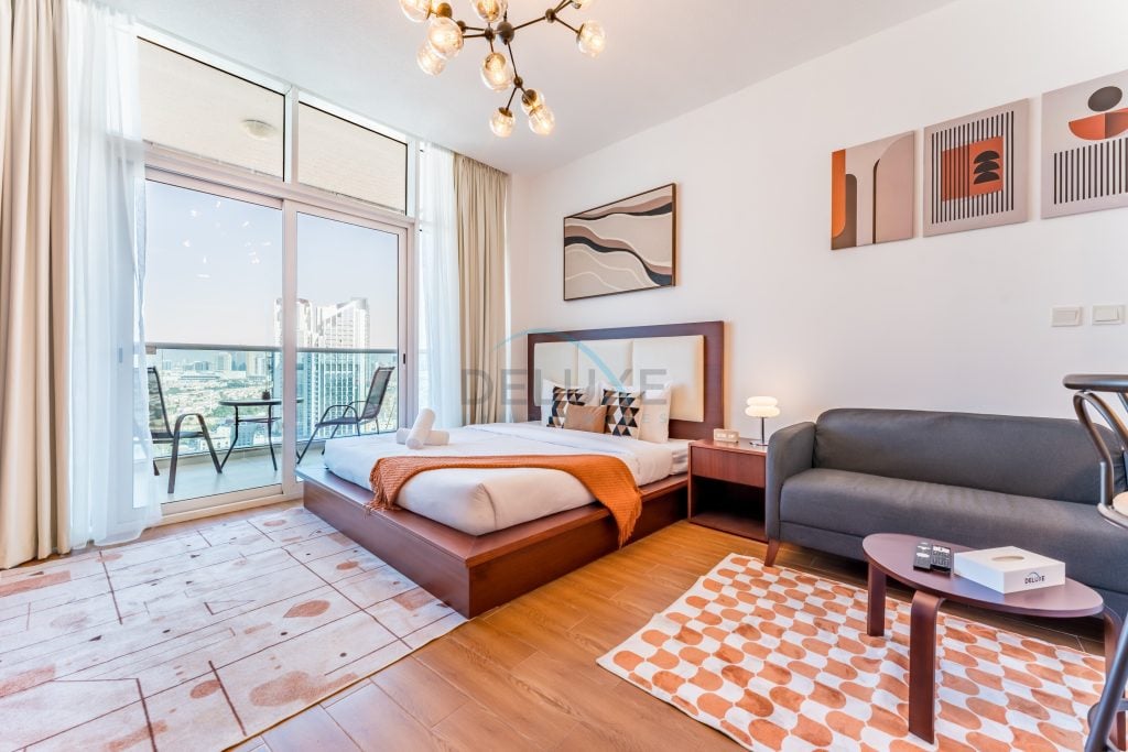 Skyline Studio Overlooking the Community, Only a Few Steps from the Park, Al Jawhara Tower