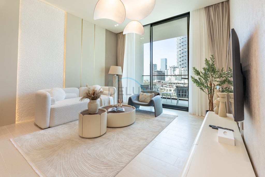 Chic 1BR Next to a Community Park, Just a Few Minutes Drive from Dubai International Cricket Stadium, Binghatti Phoenix