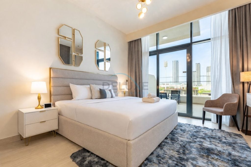 Cozy Modern Studio Just A Quick Drive from Meydan Racecourse, Azizi Riviera 20