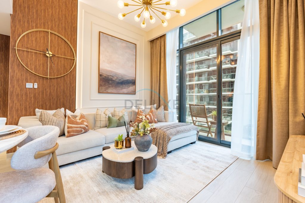 Near Meydan Racecourse, Minutes Car Drive to Downtown and Burj Khalifa, Azizi Riviera 44