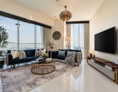 High-Floor 2BR with Sweeping Skyline Vistas, Moments from Dubai Butterfly Garden & Dubai Autodrome, Miraclz Tower