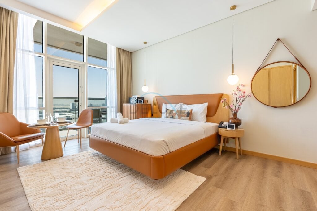 High-Floor Studio with Hotel-Style Living, Just Minutes’ Walk from JVT Community Park, Terhab Hotel & Towers Tower 1