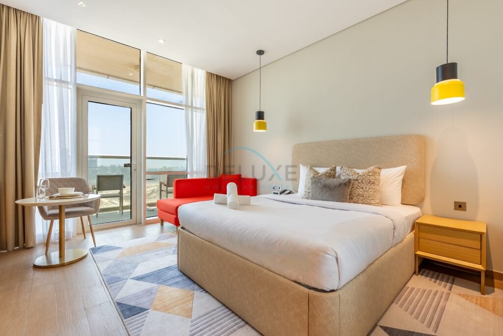 Top-Floor Studio with Hotel-Inspired Comfort, Near a Park and Just Minutes by Car from the Mall, Terhab Hotel & Towers Tower 1
