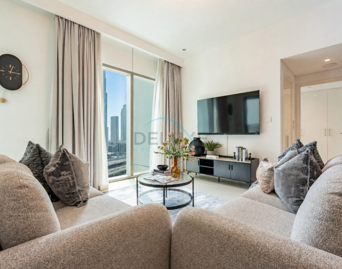 High-Floor 2BR with Balcony Framing Stunning Burj Khalifa Views, Near Dubai Mall, Downtown Views II Tower 3 — photo 11