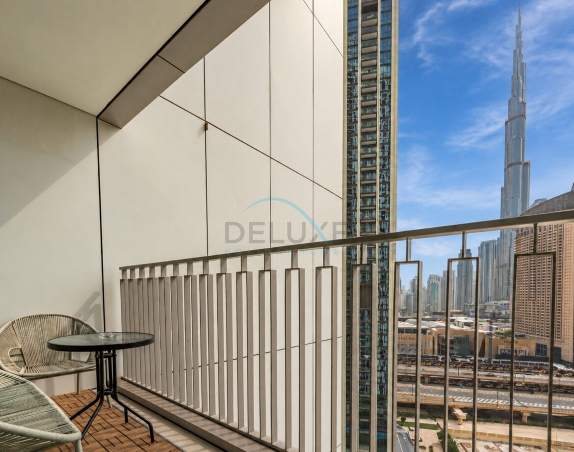High-Floor 2BR with Balcony Framing Stunning Burj Khalifa Views, Near Dubai Mall, Downtown Views II Tower 3 — photo 3