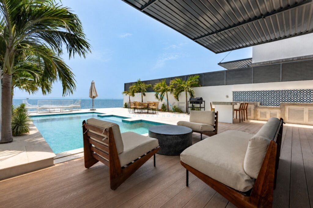 Exceptional 4BR Coastal Villa with Assistant’s Room, Private Pool, Scenic Sea Views & Outdoor BBQ Area, Al Dana Island