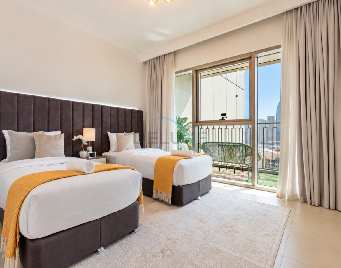 High-Floor 2BR with Balcony Framing Stunning Burj Khalifa Views, Near Dubai Mall, Downtown Views II Tower 3 — photo 26