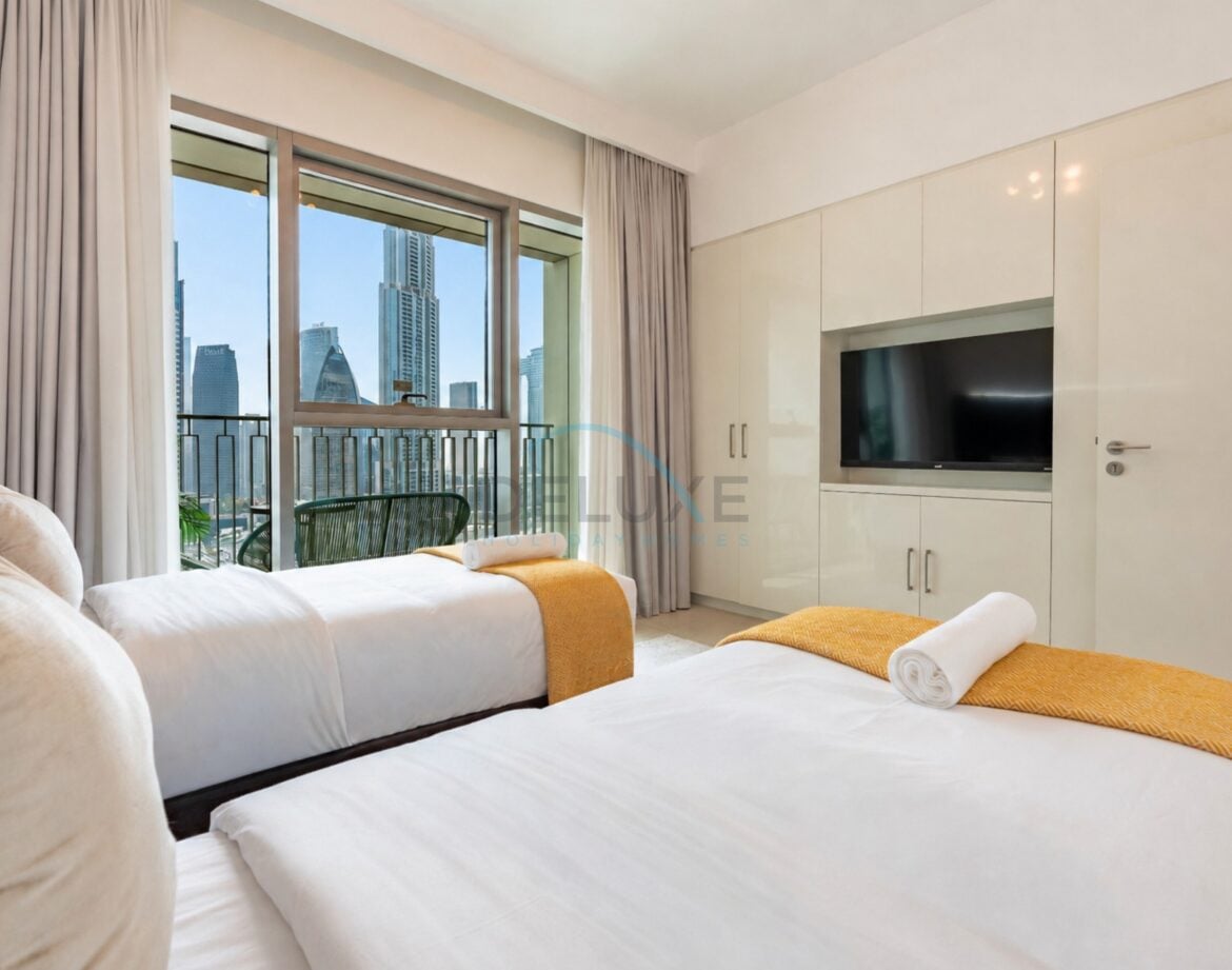 High-Floor 2BR with Balcony Framing Stunning Burj Khalifa Views, Near Dubai Mall, Downtown Views II Tower 3 — photo 28