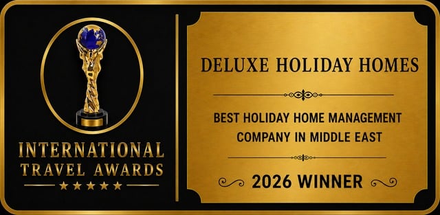 International Travel Awards 2026 Winner — Best Holiday Home Management Company in Middle East
