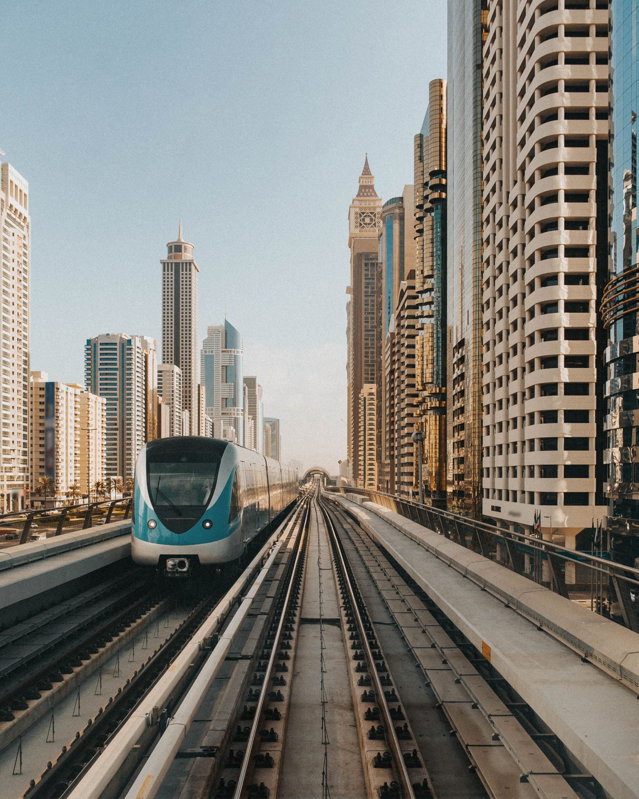 public transportation in Dubai. Dubai metro