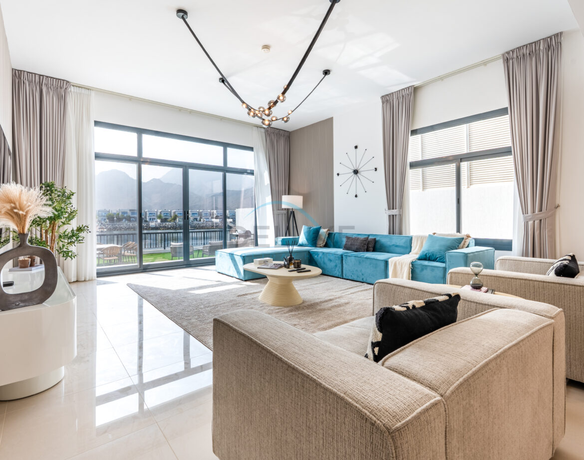 Modern 4BR Plus Assistant and Driver’s Room with Sea and Mountain Views, BBQ, Spacious Garden, Al Dana Island — photo 1