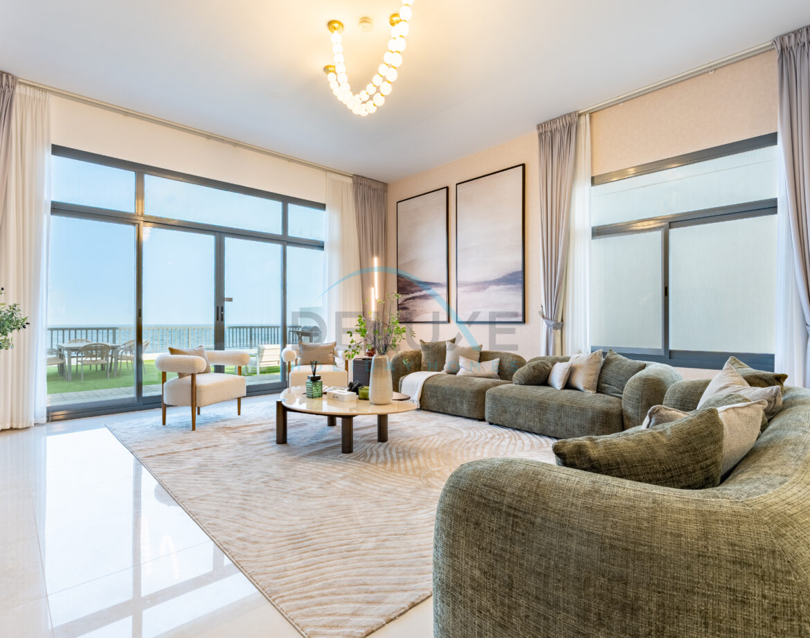 Gulf Sea Views 4BR with Assistant and Driver’s Room, Spacious Layout, BBQ Area, Private Backyard, Al Dana Island — photo 1