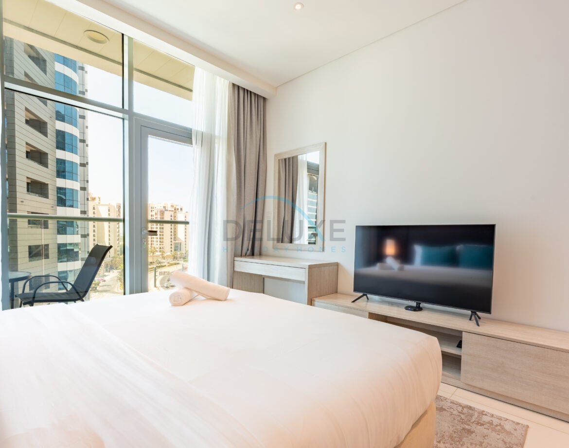 Neat Studio with Balcony Overlooking Nakheel Mall, Near the Monorail and a Short Ride to Atlantis, Seven Hotel and Apartments The Palm A — photo 9