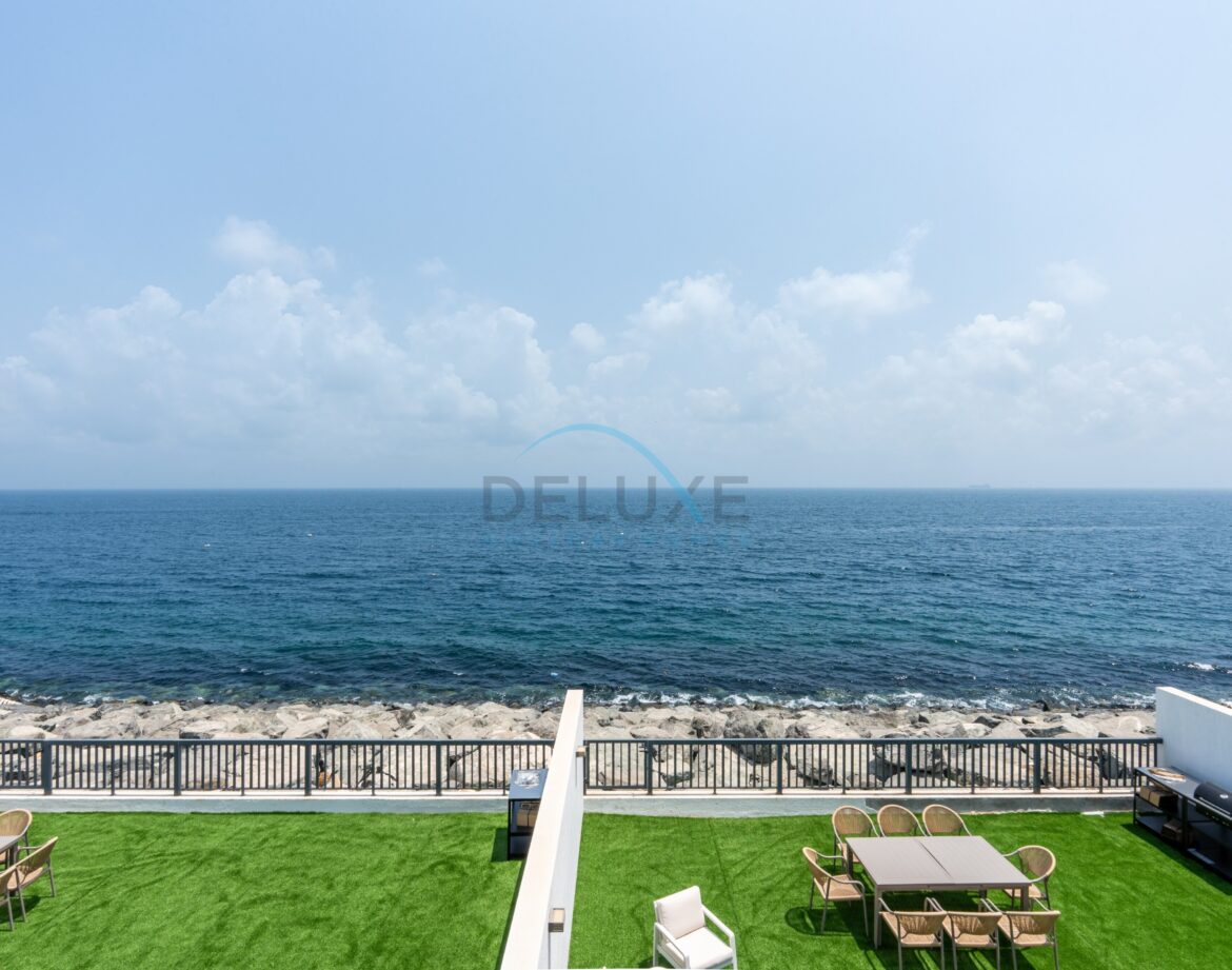 Contemporary 4BR Villa with Assistant & Driver Rooms, Gulf Views, BBQ and Outdoor Lounge, Al Dana Island — photo 34