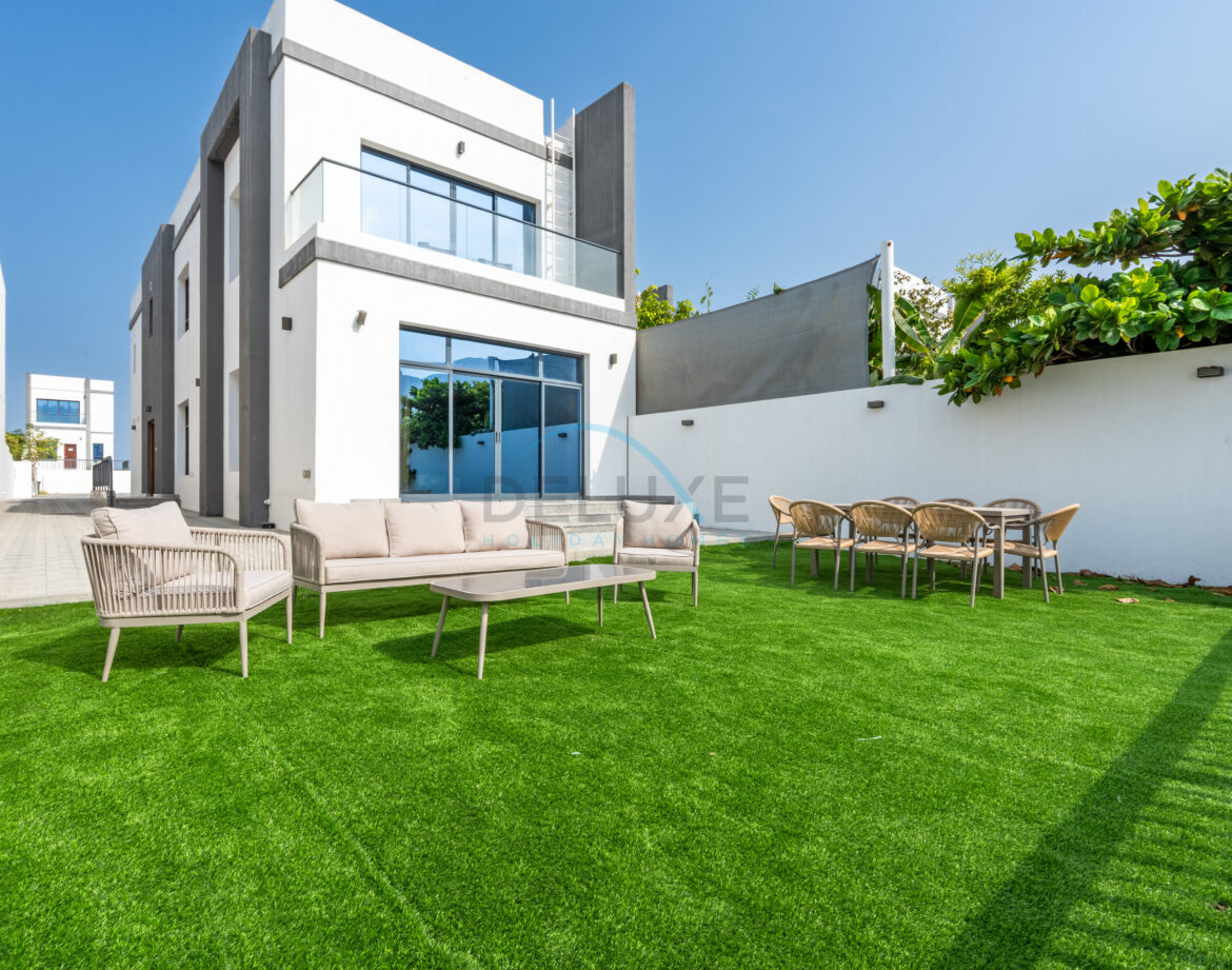 Modern 4BR Plus Assistant and Driver’s Room with Sea and Mountain Views, BBQ, Spacious Garden, Al Dana Island — photo 4