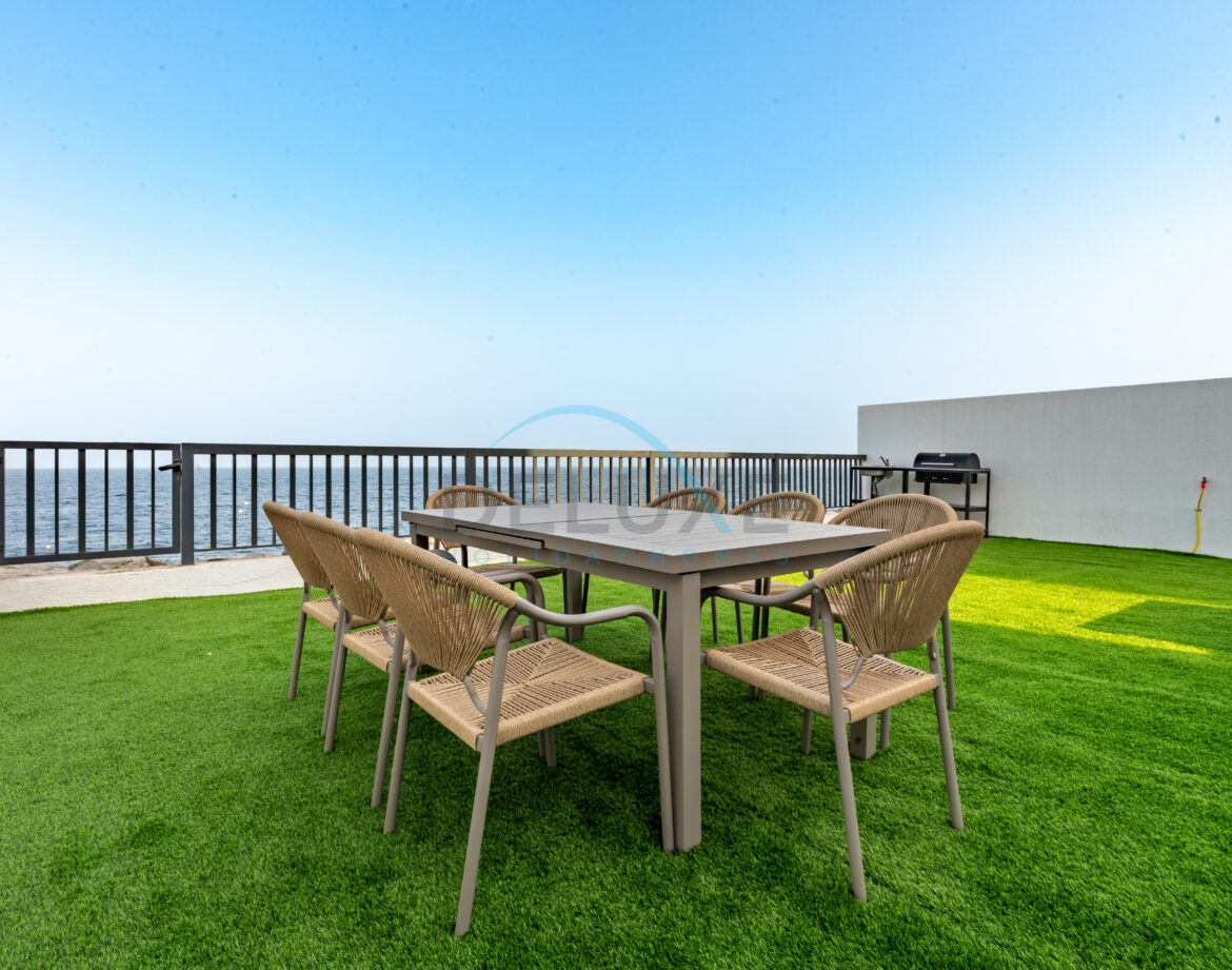 Gulf Sea Views 4BR with Assistant and Driver’s Room, Spacious Layout, BBQ Area, Private Backyard, Al Dana Island — photo 41